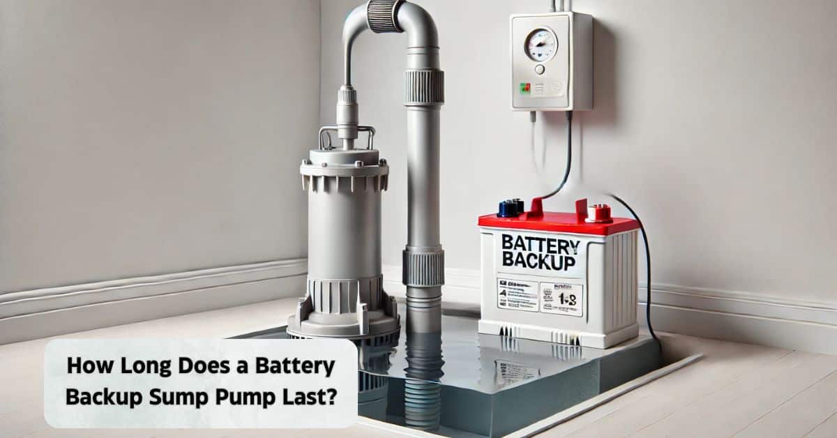 How Long Does a Battery Backup Sump Pump Last?